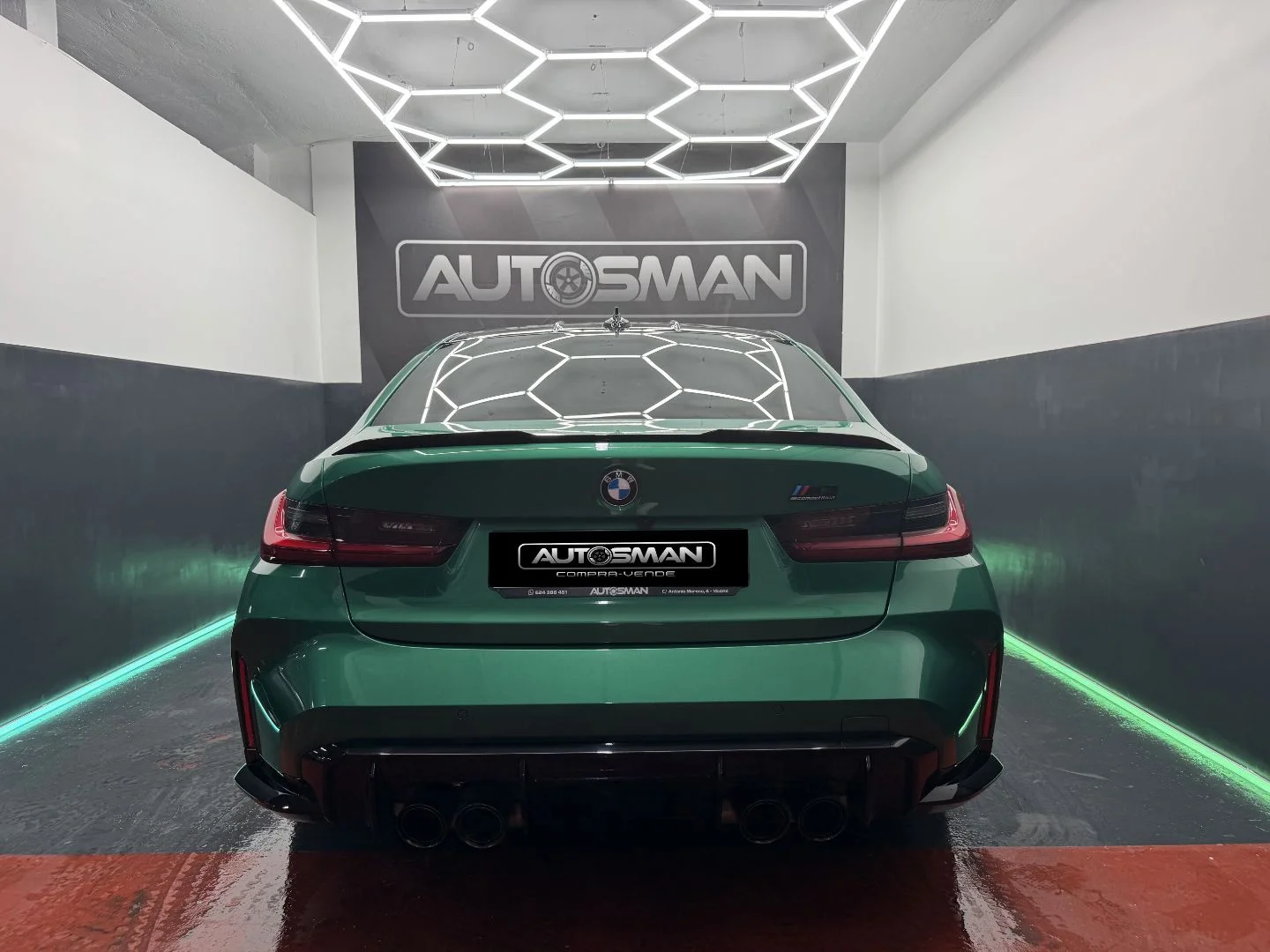 BMW Serie 3 M3 Competition 2022 Gasolina Verde - Detalle